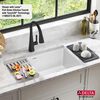 32&rdquo; Granite Composite Workstation Kitchen Sink Undermount Single Bowl with WorkFlow&trade; Ledge and Accessories